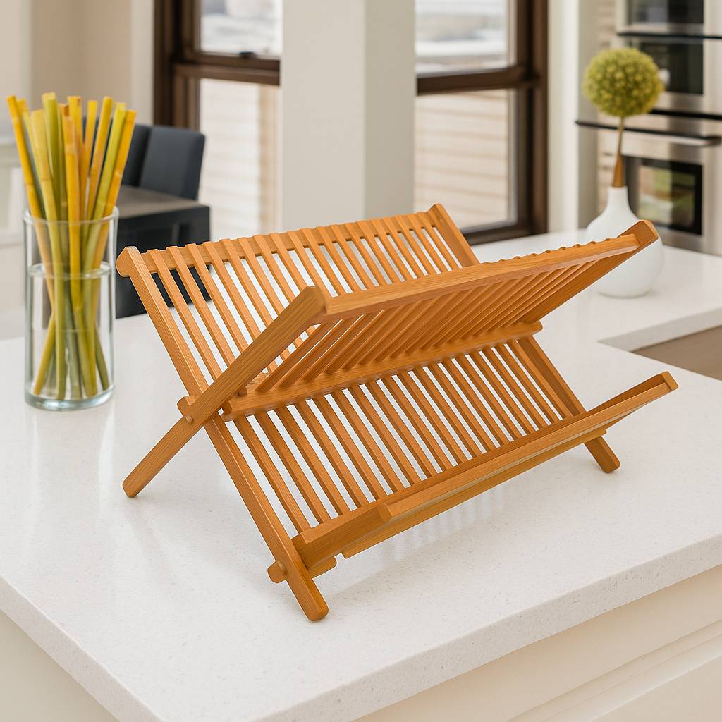 Escorredor Bambu Elegance – Leman Decor