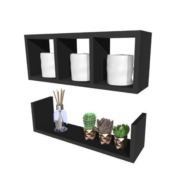 Prateleira Duo Elegance - Leman Decor