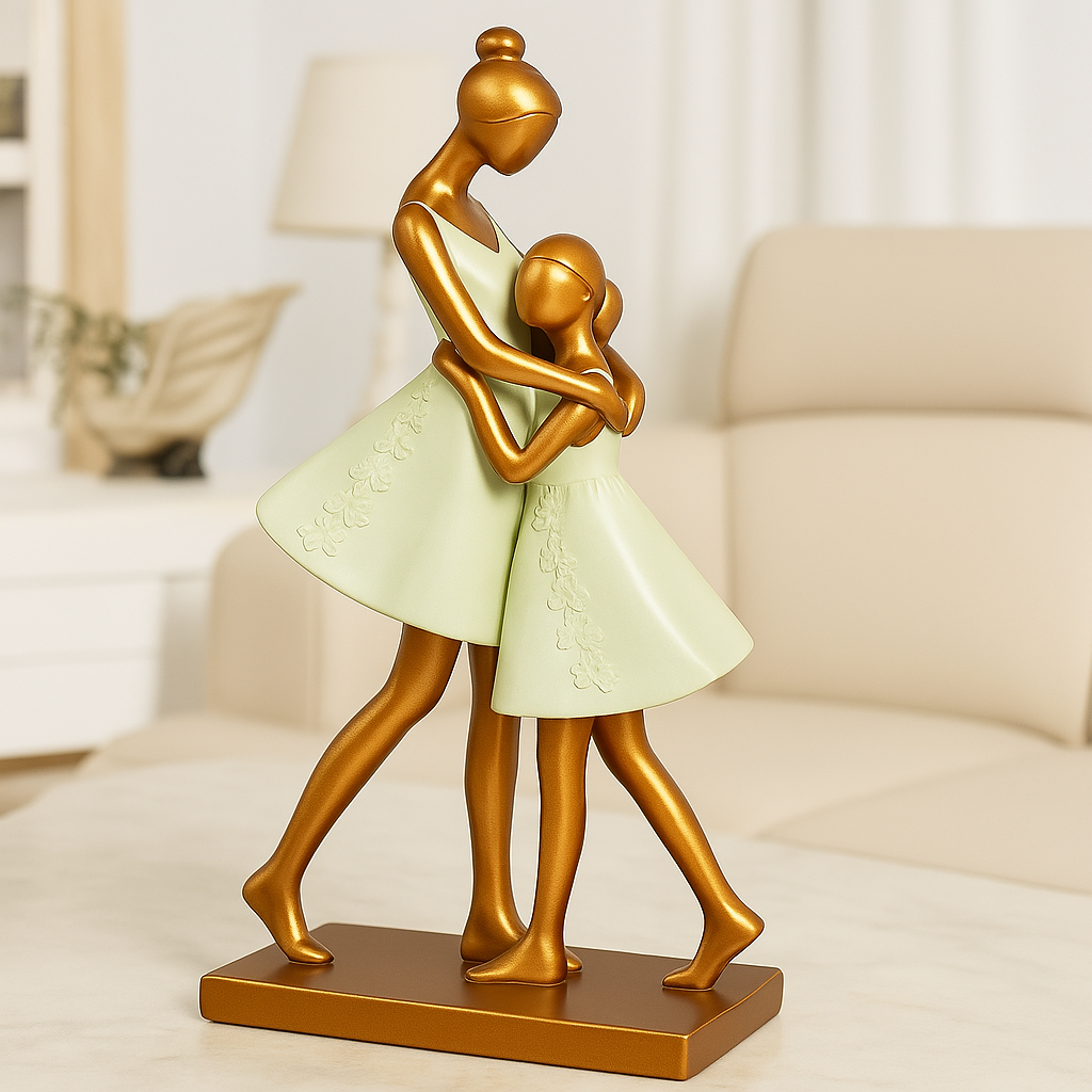 Escultura Laço Infinito – Leman Decor